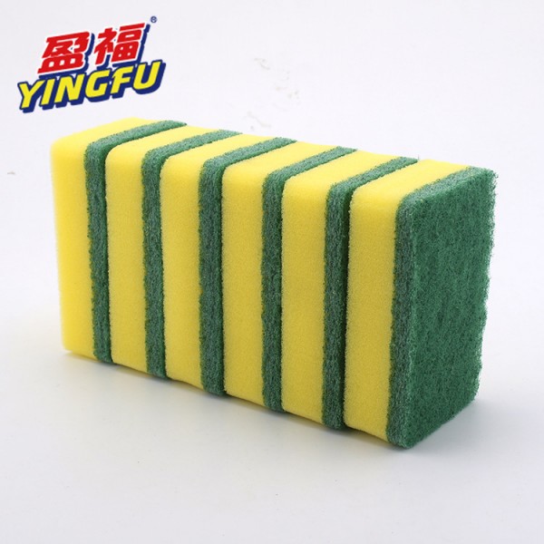海棉百潔布 含砂超耐用海綿百潔布 ，江門百潔布